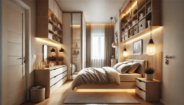 img of 6 Small Bedroom Ideas to Maximize Space and Style